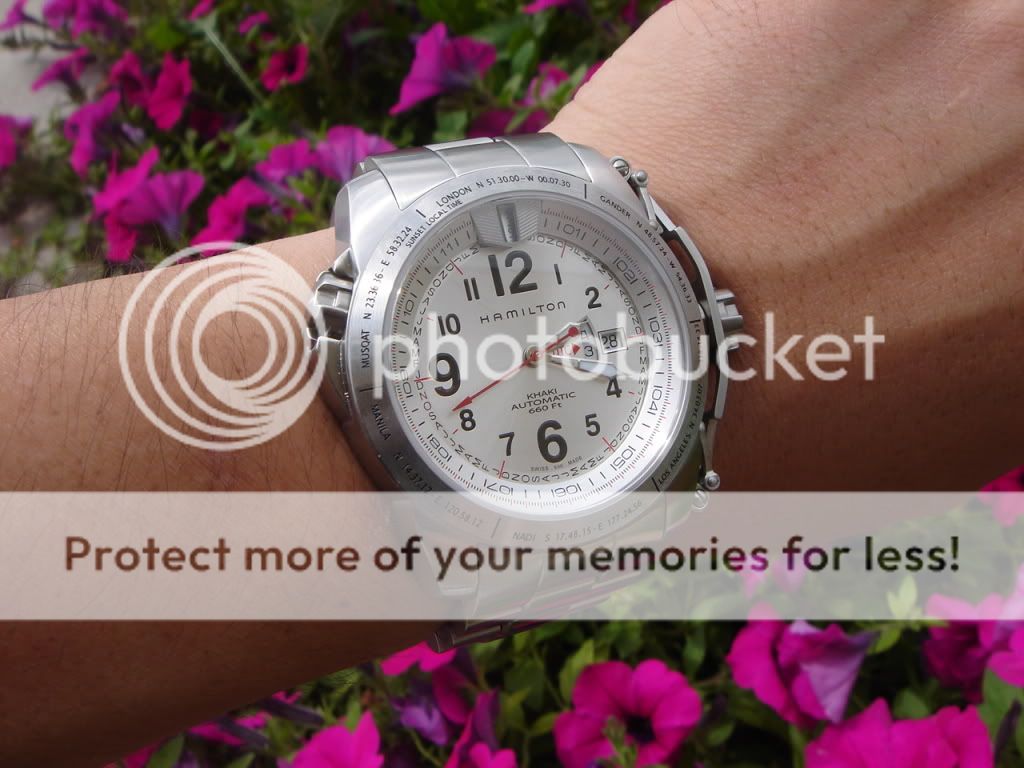 hamilton khaki sunset